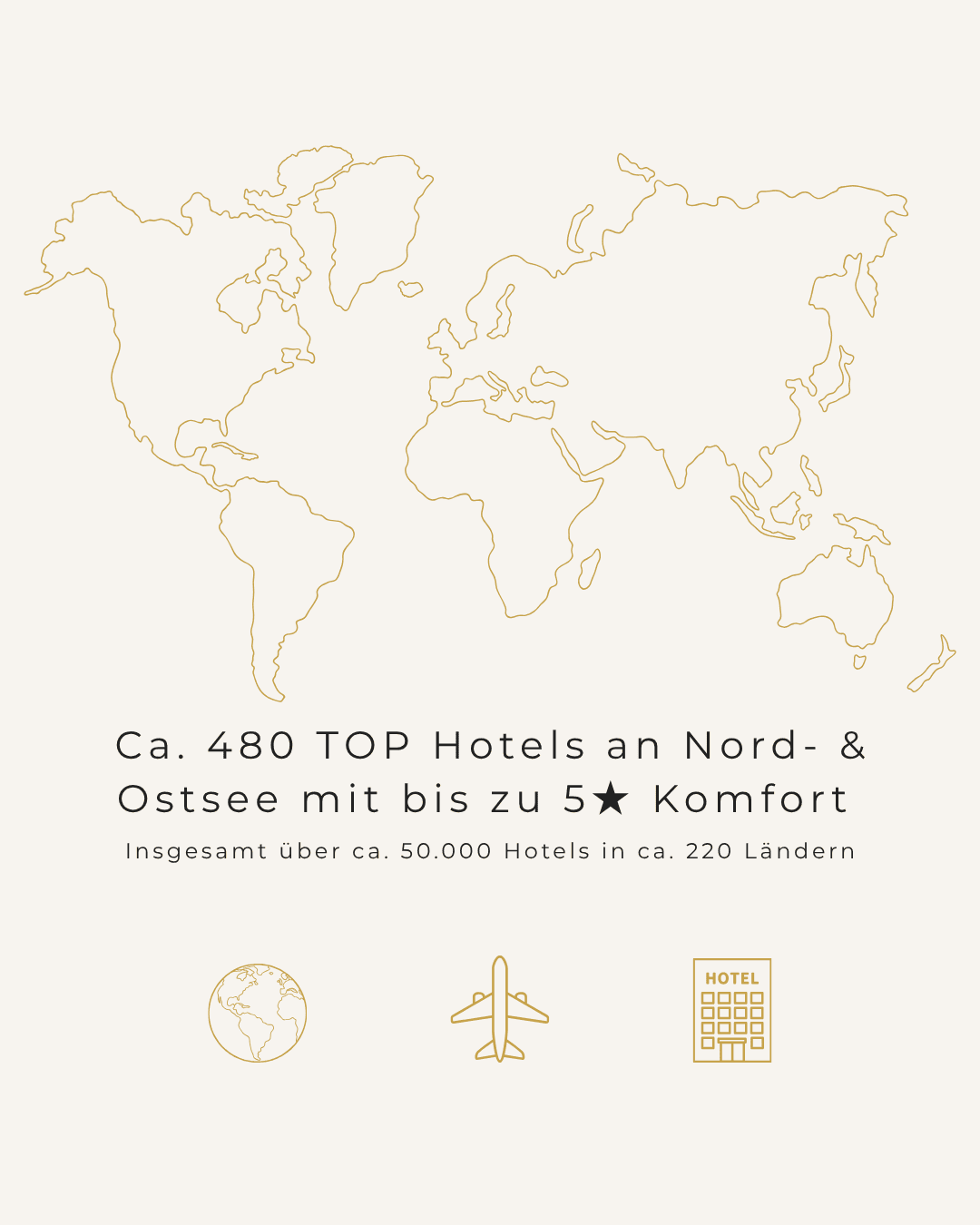 Nord- & Ostsee Hotelgutschein – 3, 7 oder 14 Nächte für 2 Personen im DZ