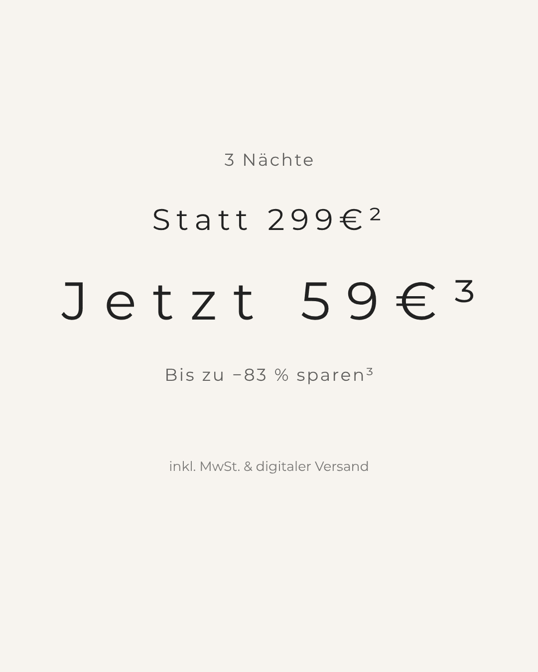 Multi-Hotelgutschein - 3, 7 oder 14 Nächte für 2 Personen im DZ